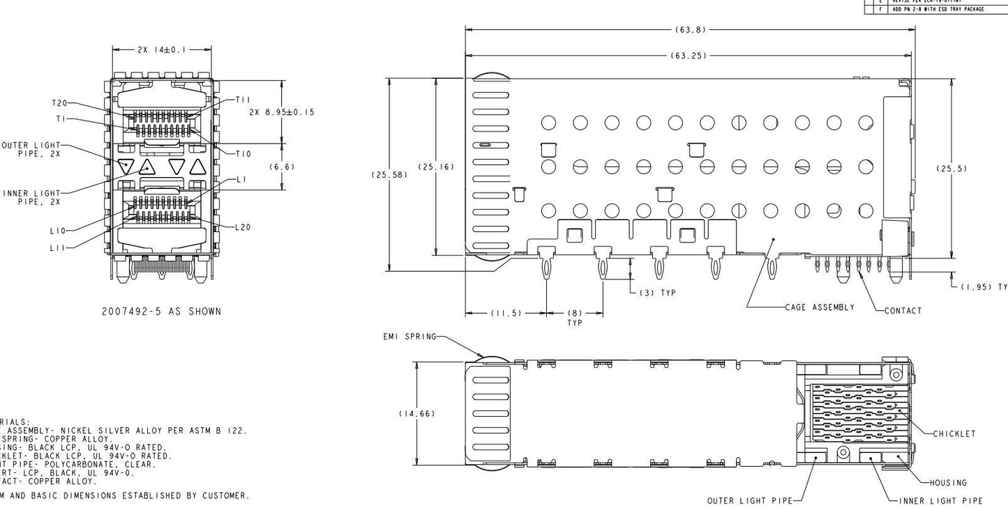 Module émetteur-récepteur optique 25GBASE-ER SFP28 1310 nm 40 km compatible Cisco SFP-25G-ER Lite