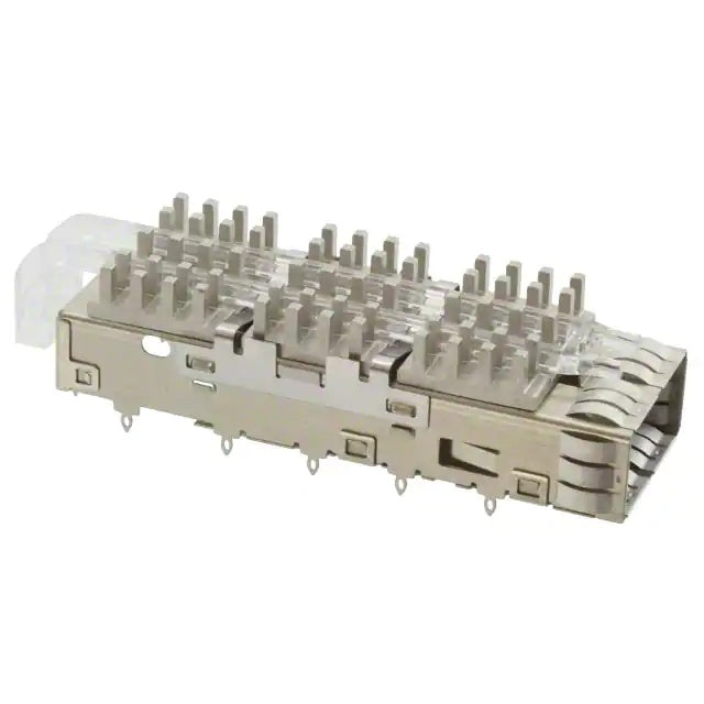 1888971-1 TE QSFP+ Cage With Heat Sink 14 Gbs Included Lightpipe