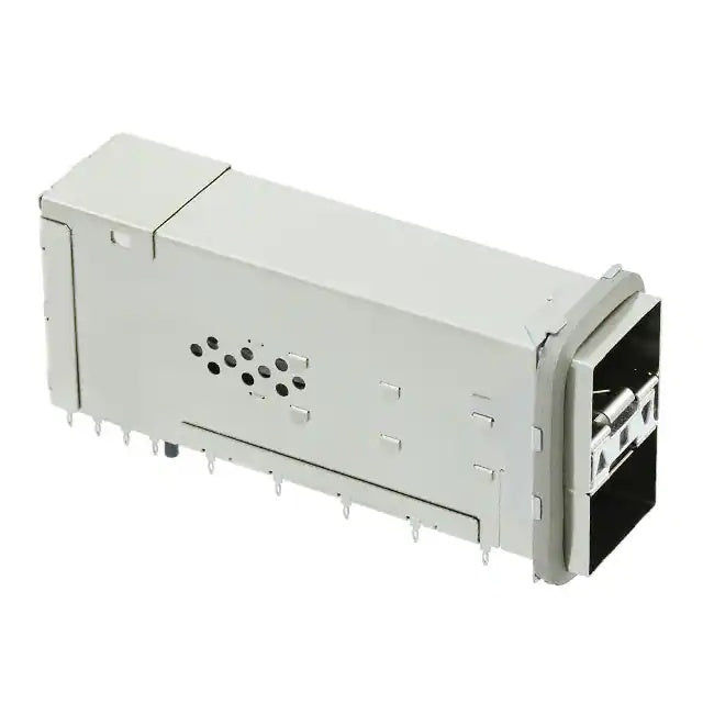 2007538-5 SFP+ Cage Assembly 2x1 Port With Integrated Connector 16 Gbs Included Lightpipe