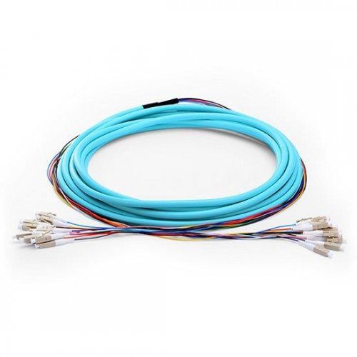 MTP to LC Duplex 12 Fibers OM4 Multimode HD Harness Cable