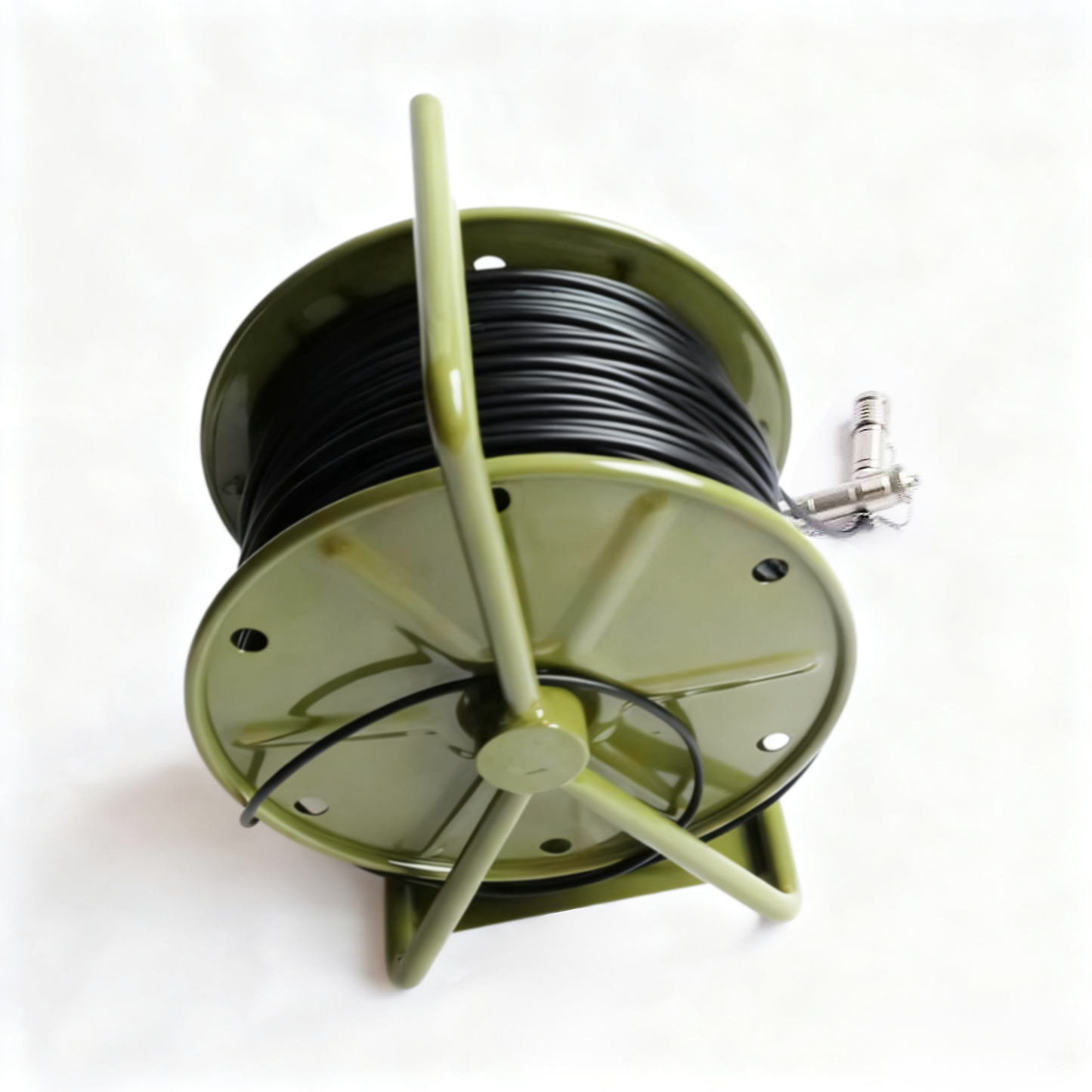 Fiber Optic Connectors Cable Reel Optical Fiber Cable Release and Rolling Devices