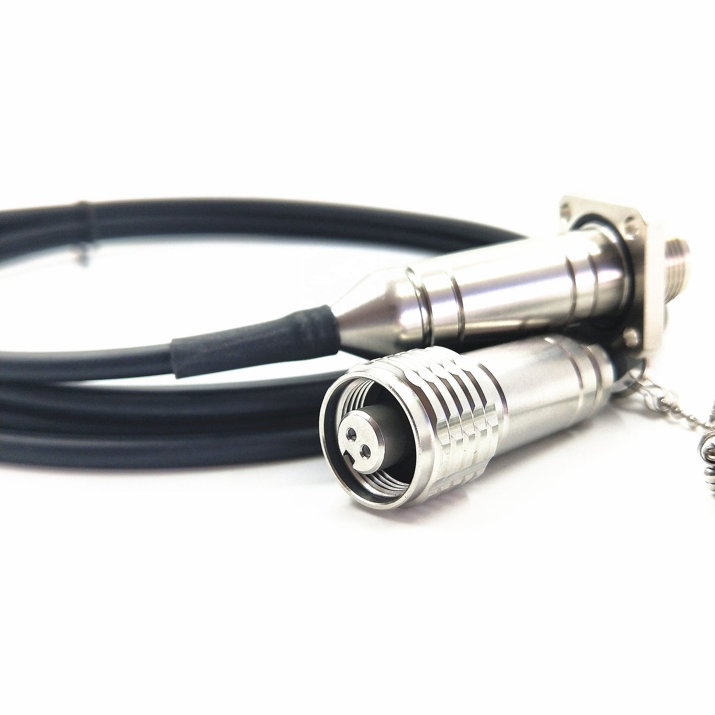 Outdoor Waterproof Tactical Fiber Optical Cable Connector ODC 4 Cores Plug Fiber Cable Assembly