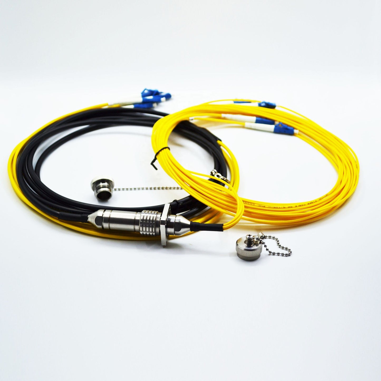 Outdoor Waterproof ODC Fiber Connector ODC 4CORES Plug and Socket Cable Assemblies