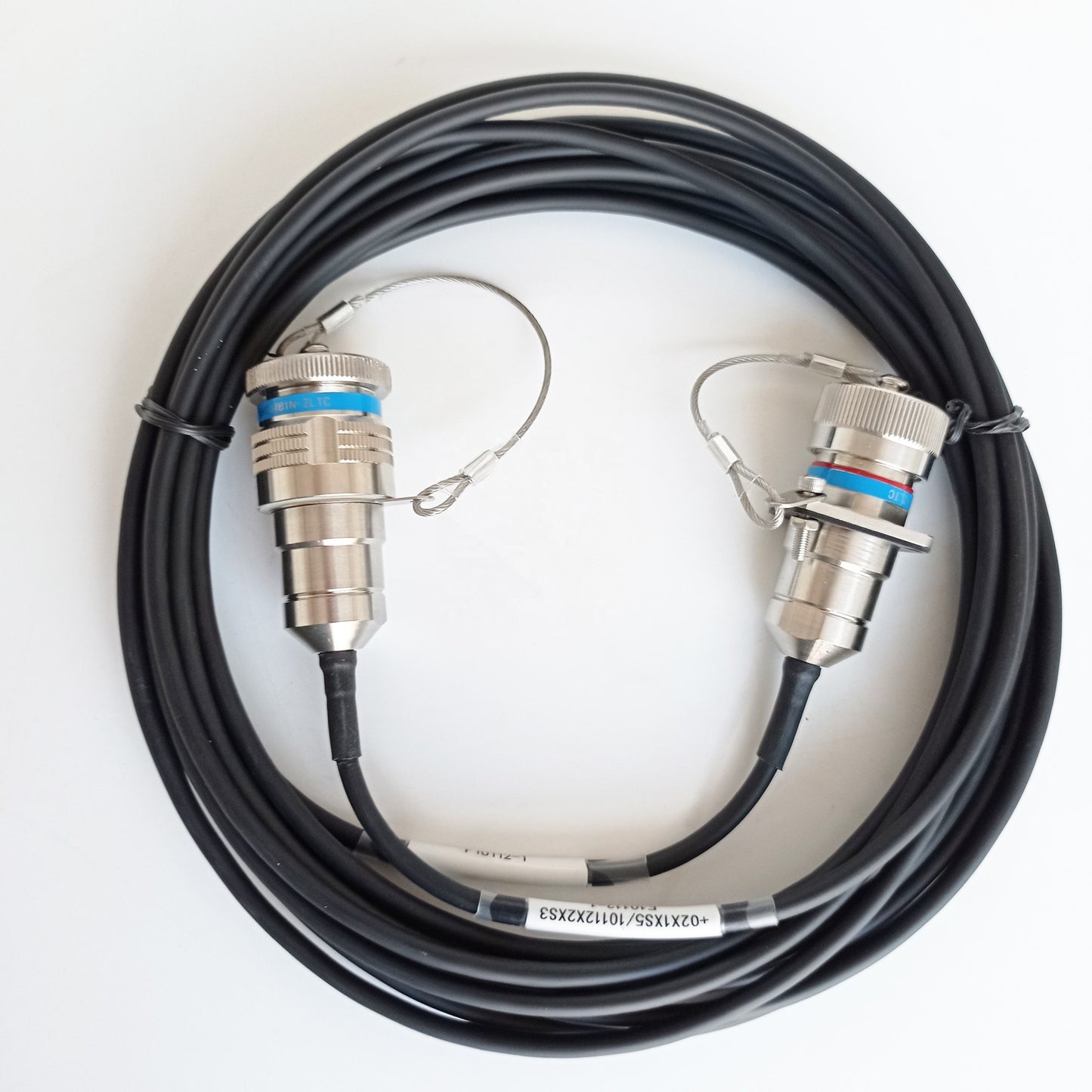 D38999/26KC04B1N GJB599 /20KC04A1N Series Standard Circular Underwater Connectors Plug Fiber Optic Cable Assembly