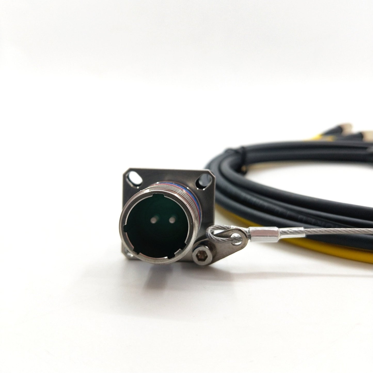 D38999 Series standard circular connectors 2Cores socket fiber optic cable Assembly