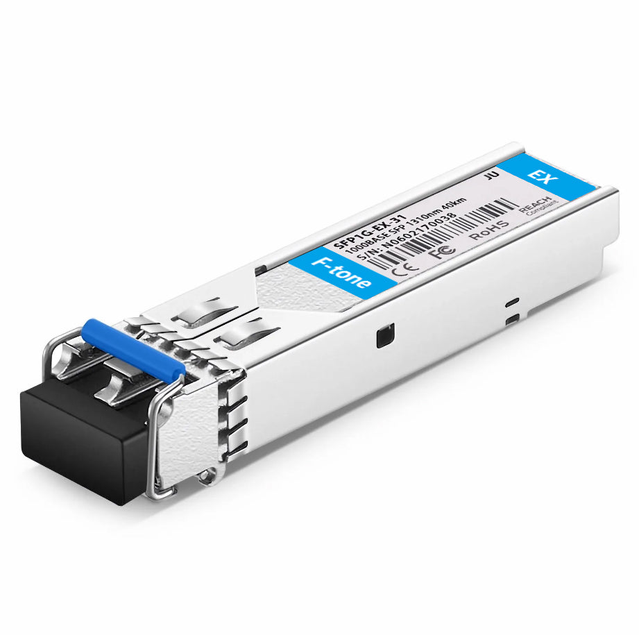 Juniper Networks EX-SFP-1GE-LX40K Compatible 1000BASE-EX SFP 1310nm 40km Duplex LC/UPC SMF Transceiver Module