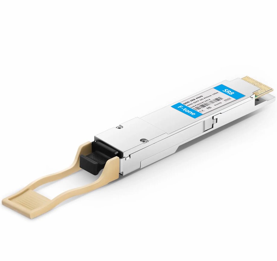 Cisco QDD-400G-SR8-S Compatible 400GBASE-SR8 QSFP-DD 8 x 50G PAM4 850nm 100m MPO-16/APC MMF Transceiver Module
