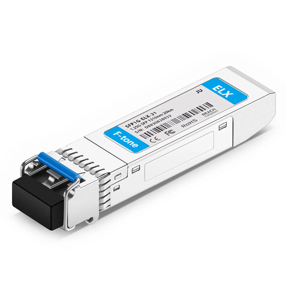 Juniper Networks SFP-1GE-LX-20 Compatible 1000BASE-LX/LH SFP 1310nm 20km Duplex LC/UPC SMF Transceiver Module