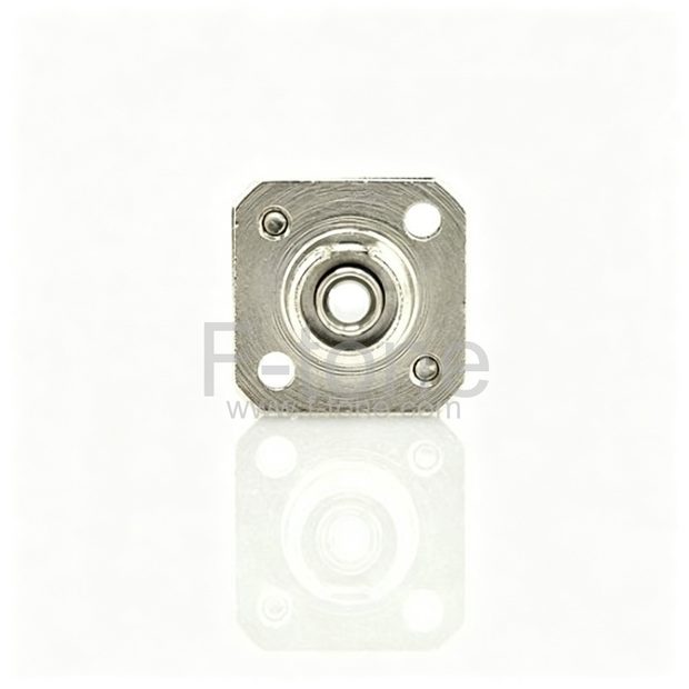 FC/UPC to FC/UPC Simplex Square Solid Type One piece Metal Fiber Adapter