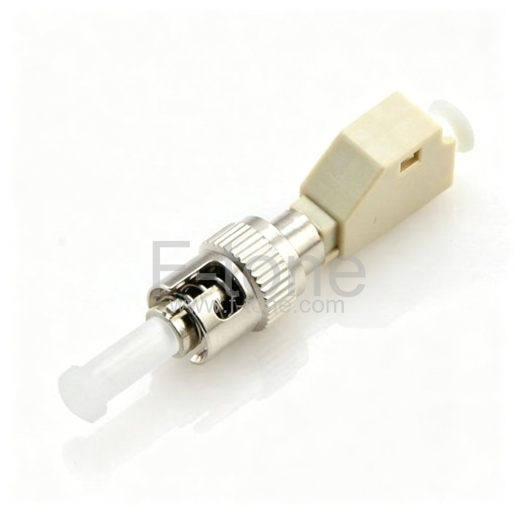 LC Female to ST Male Multimode Simplex Fiber Adapter