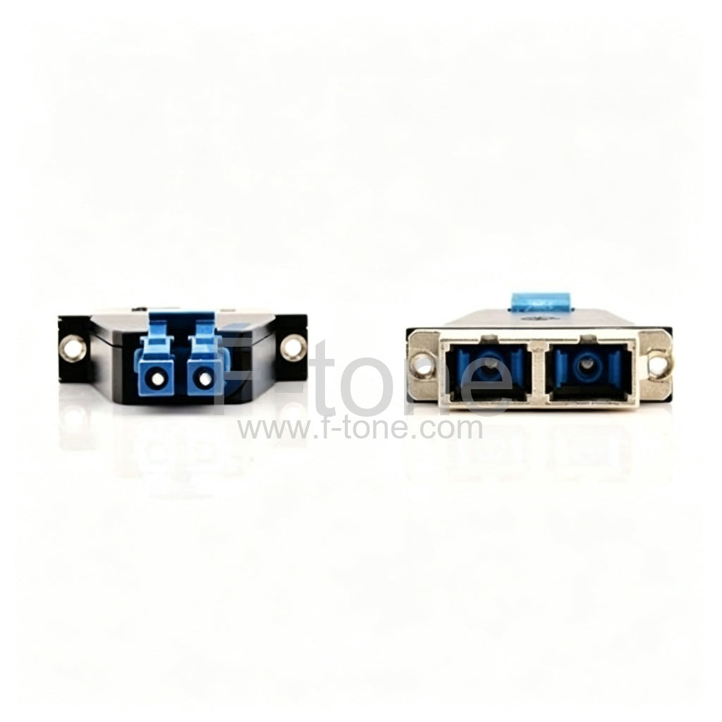 SC Female to LC Male Singlemode Duplex Adapter Converter