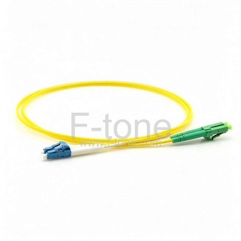 LC/APC to LC/UPC Singlemode 9/125 Duplex Fiber Patch Cable