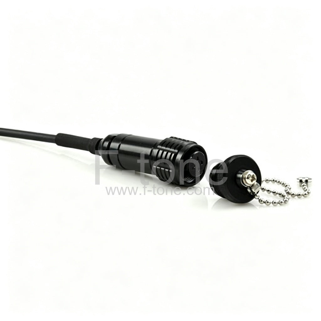ODC Socket to LC/SC/ST/FC 4 Fibers Cable with Outdoor Cable Connector