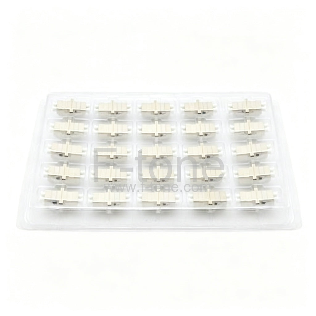 SC UPC to LC UPC Simplex Metal/Plastic Fiber Adapter Female to Female