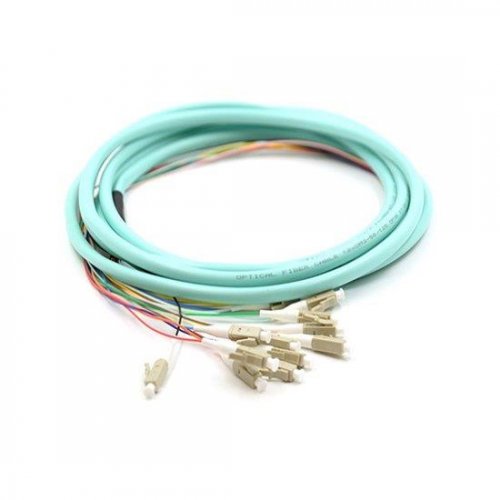 24 Fibers LC/SC/FC/ST/E2000 OM3 Multimode Bunch Fiber Optic Pigtail
