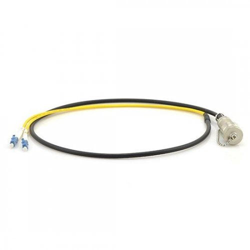 5M IP67 Military Grade ODC Type (Plug) to LC/UPC Singlemode 9/125 Duplex Outdoor Fiber Optic Patch Cable