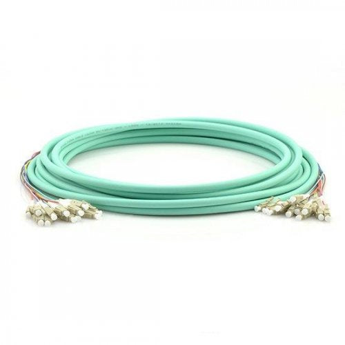 1.5M SC UPC to SC UPC OM1 Multimode 24 Fiber MultiFiber PreTerminated Cable 0.9mm PVC Jacket