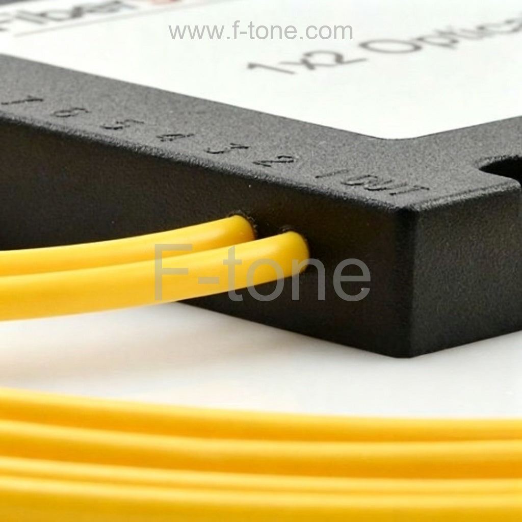 1x2 FBT Splitter Singlemode Dual Window Fiber Splitter with ABS Box