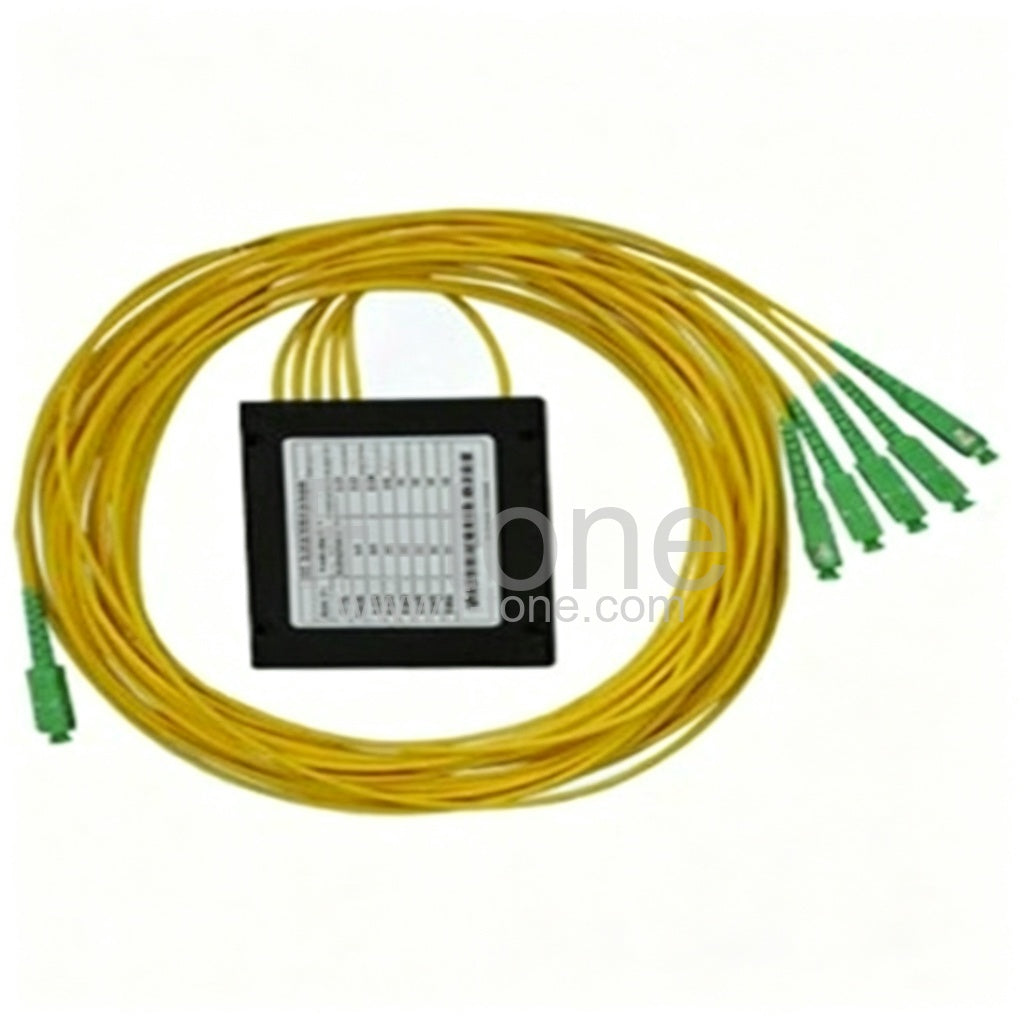 1x5 FBT Splitter Singlemode Single Window Fiber Splitter with ABS Box