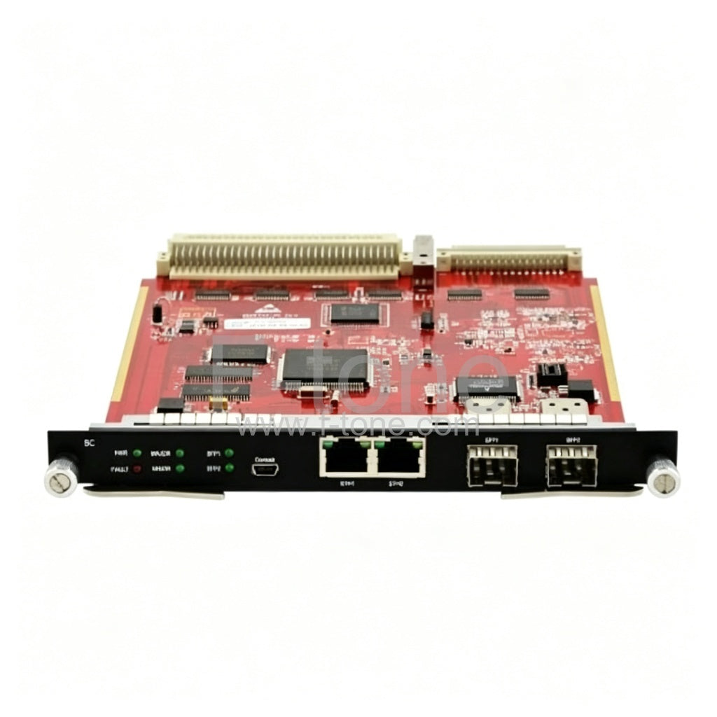 2 x 100M Ethernet Ports and 2 x SFP Module Ports System Control Card