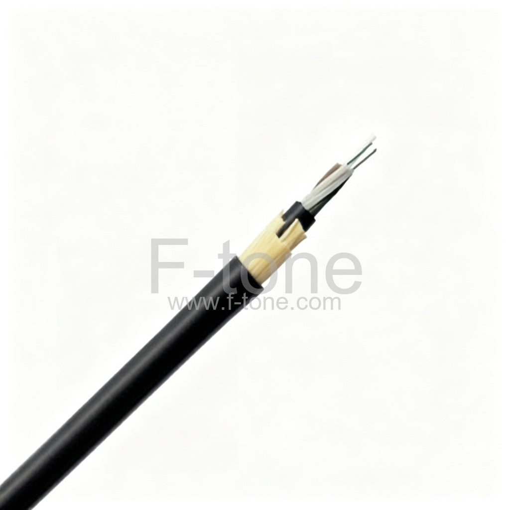 48 Fibers Single-mode Stranded Loose Tube Type AT Sheath ADSS Cable-Span 200M