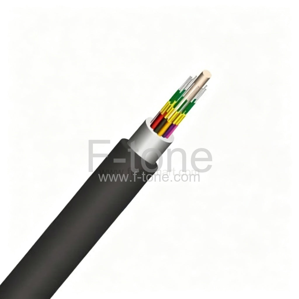 6 Fibers Single-mode Single-Armored Tight Buffered Water-proof Indoor Outdoor Cable