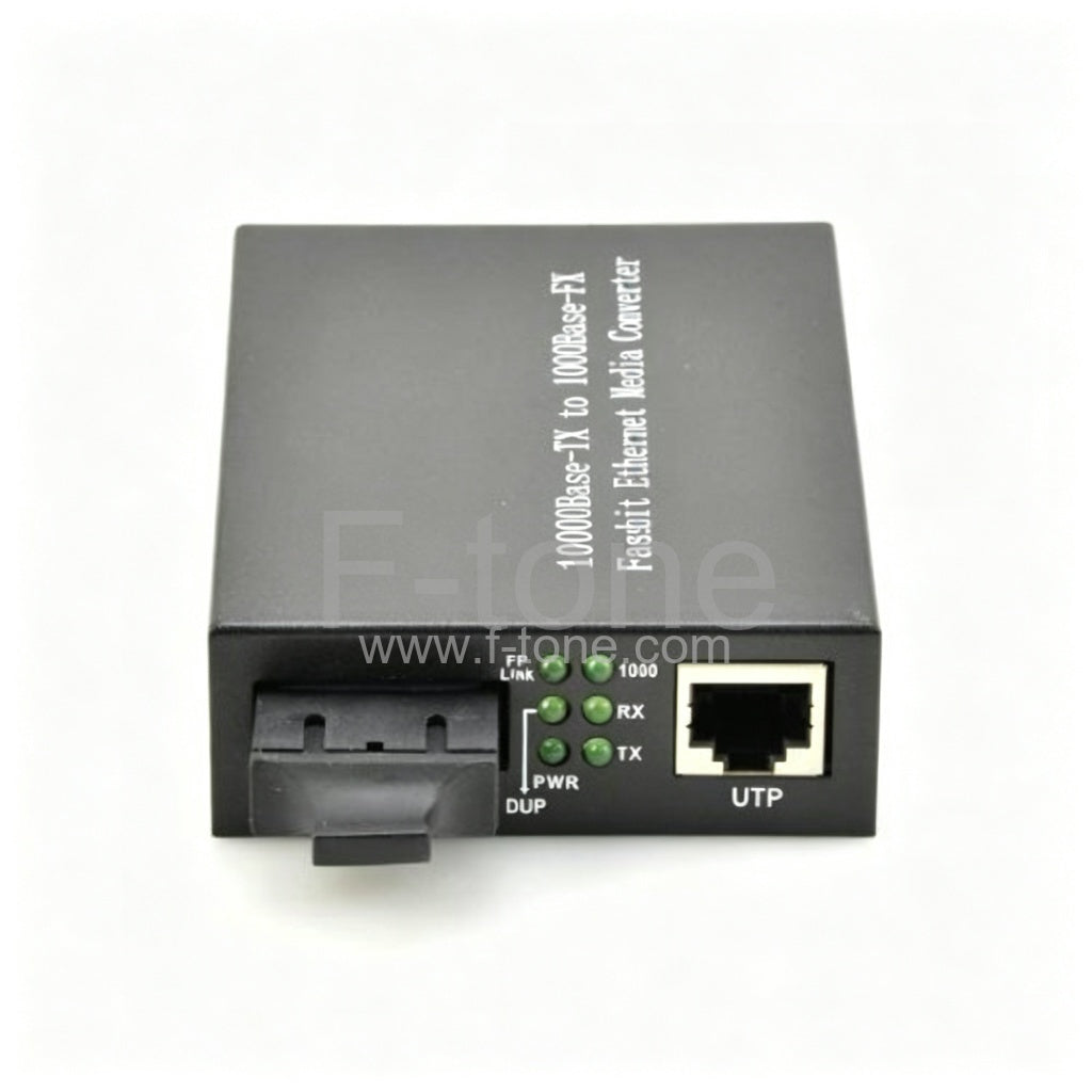 1000Base Dual Fiber 1310nm 500m Gigabit Fiber Media Converter