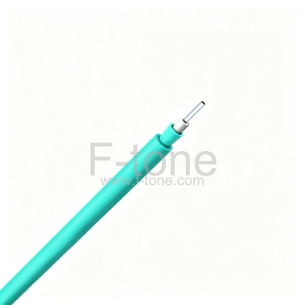 Simplex Tight Buffer Round Plenum Indoor Fiber Optic Cable Corning Fiber OM3 Multimode