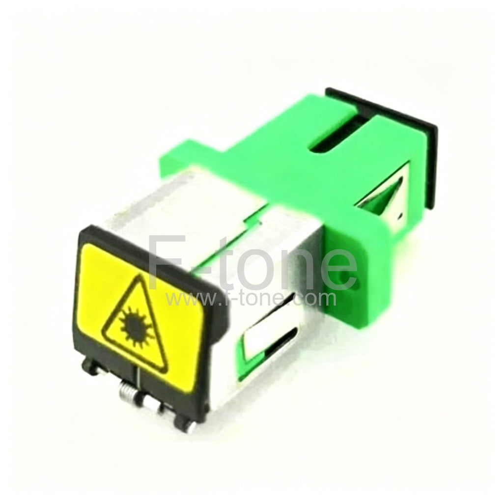 FC/APC to SC/APC Female to Female Singlemode Simplex Plastic Fiber Adapter