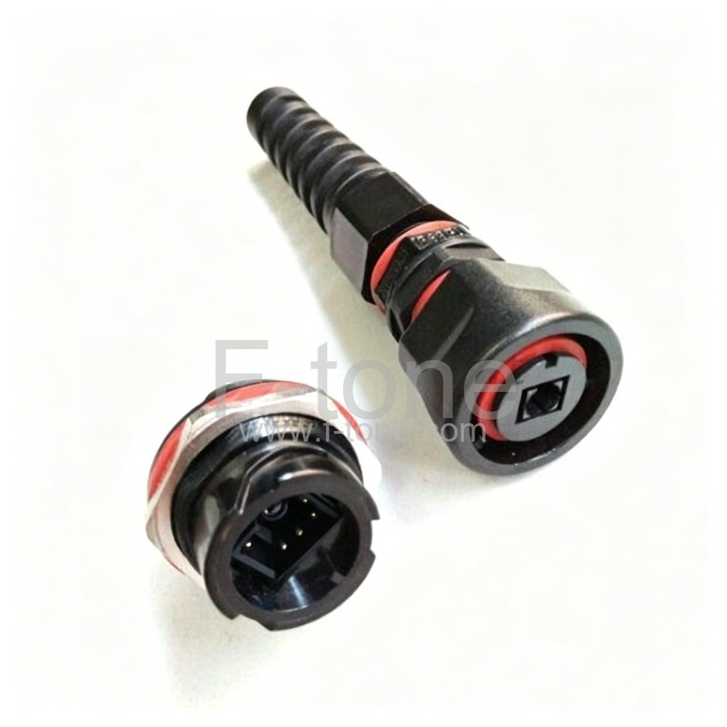 IP67 SC to IP67 SC Simplex Singlemode Waterproof Fiber Patch Cable