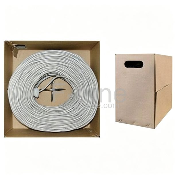 305m Bulk Cat5E FTP 100MHz Cable UTP PVC Jacket Gray