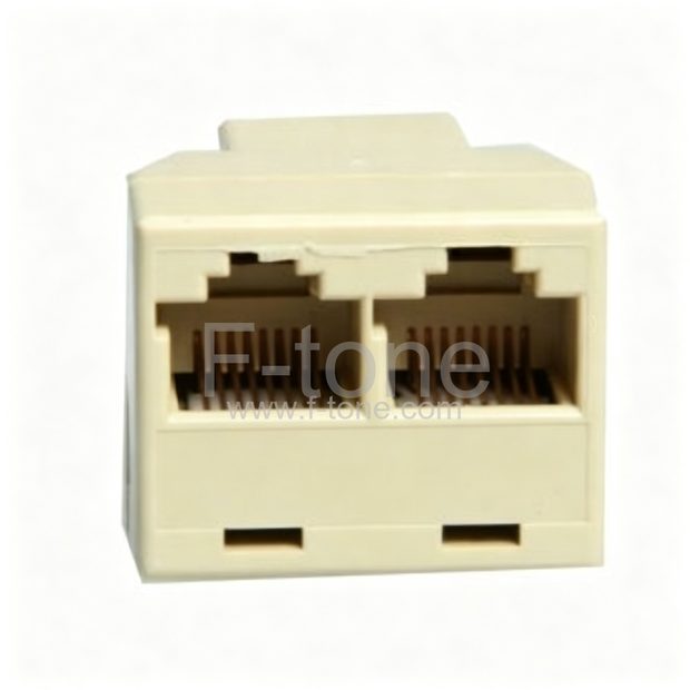 RJ11 Telephone Snap-In Modular Jack Module