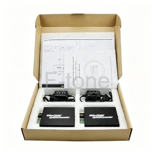 1 Channel DVI HDTV 1080P Singlemode Optical Fiber RS232 Transmitter and Receiver Set