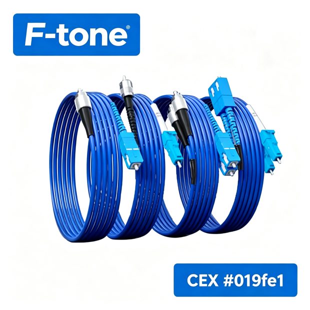 80m outdoor GYXTW Armored Single mode Duplex cables with SC connectors