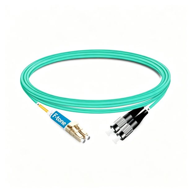 Customized OM3 Mode Conditioning Fiber Optic Patch Cable