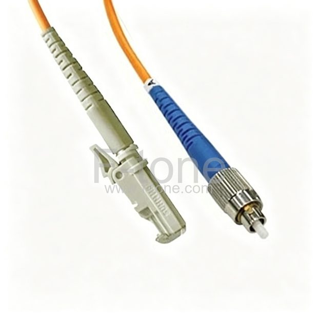 FC to FC Simplex PVC/LSZH/OFNP OM2 Multimode Fiber Optic Patch Cable