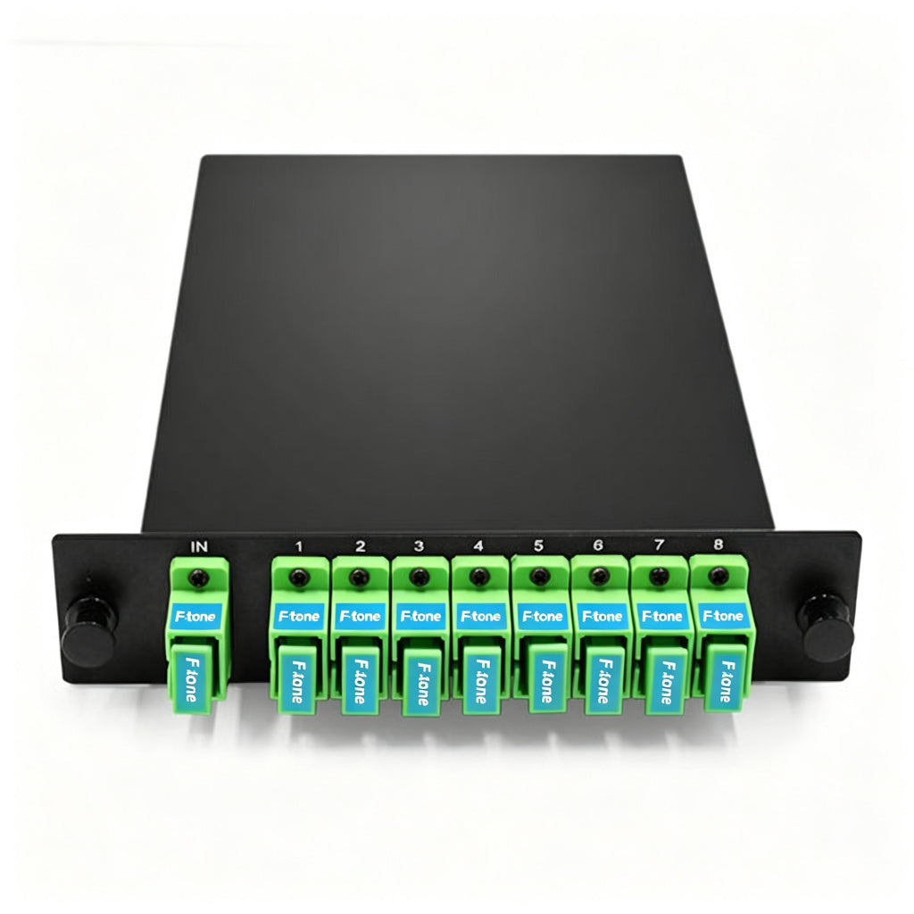 1x8 Bare Fiber PLC Splitter 250μm Bare Fiber