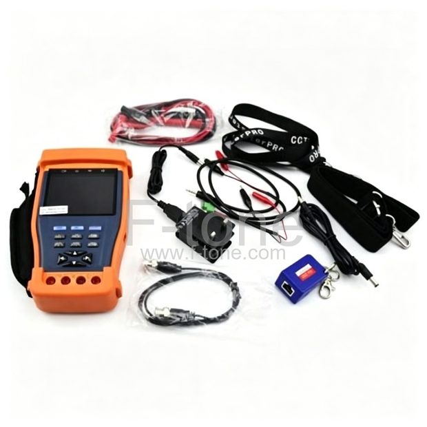 Eleven-in-One CCTV Security Camera Tester with 3.5 inch LCD Monitor STest-895