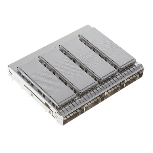 2354935-1 TE QSFP28 Cage Assembly 1 x 4 Port With Heat Sink