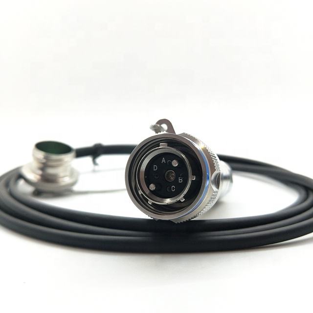 D38999 Series Fiber Optic Connectors 11# 6Cores reverse plug cable Assembly