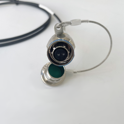 D38999/26KA94B1N J599 Series 2cores Standard Circular Connectors Plug Fiber Optic Cable Assembly