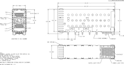 Module émetteur-récepteur optique 25GBASE-ER SFP28 1310 nm 40 km compatible Cisco SFP-25G-ER Lite
