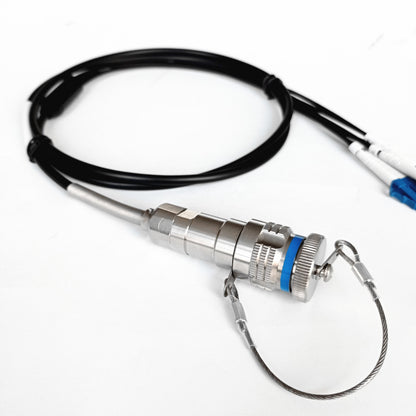 D38999/26KB98B1N J599 Series IP67 Waterproof Connectors Underwater Fiber Optic Cable Assembly