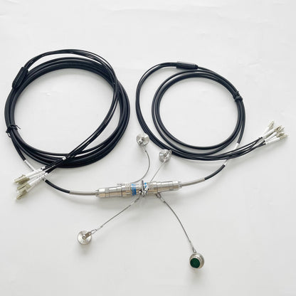 D38999/26KB98B1N J599 Series IP67 Waterproof Connectors Underwater Fiber Optic Cable Assembly