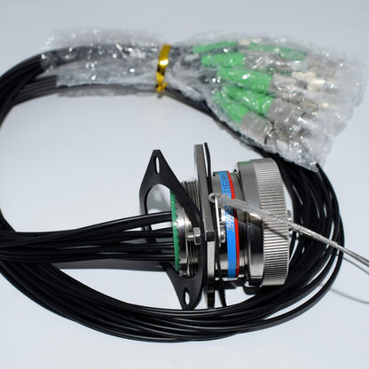High Density J599/D38999 MPO/MTP Waterproof connecto