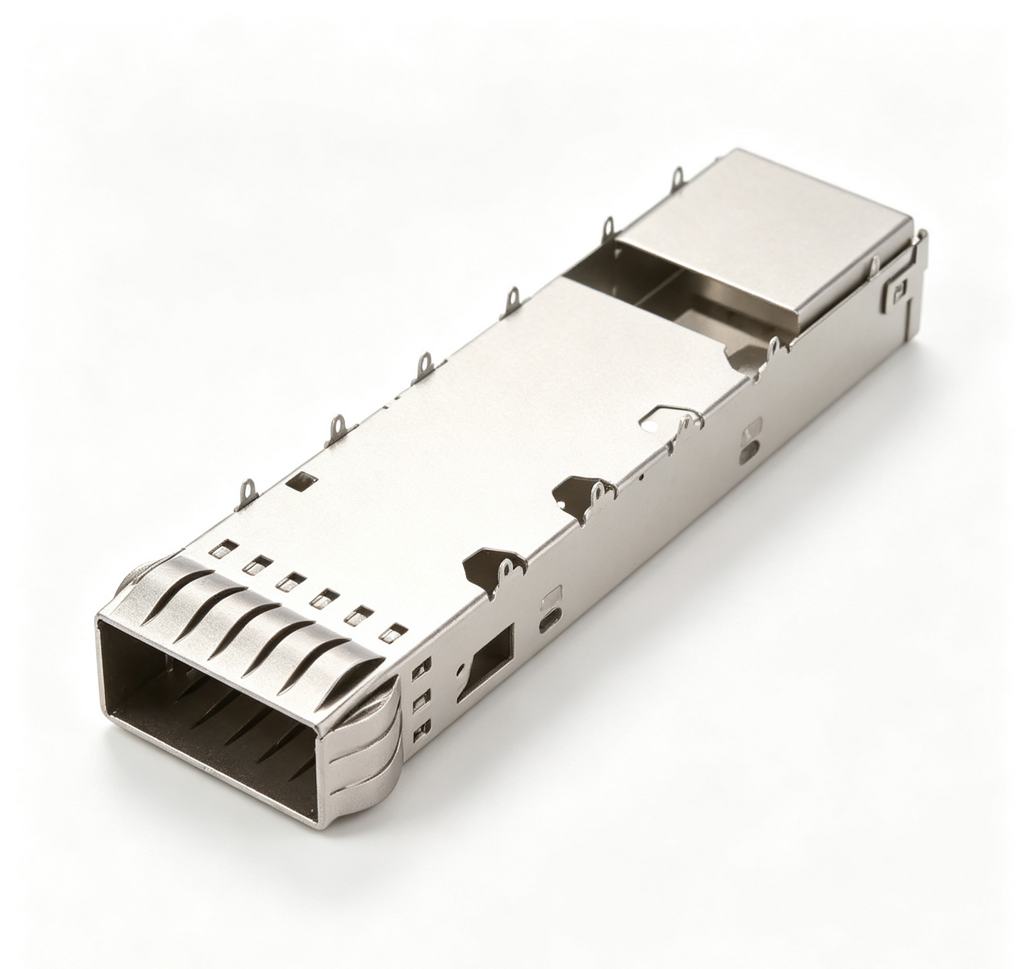 2170703-5 QSFP28 Cage Connector Press-Fit Through Hole Right Angle