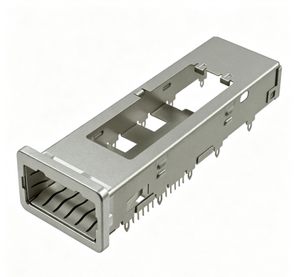 1551891-1 ZQSFP+ Cage Press-Fit Through Hole
