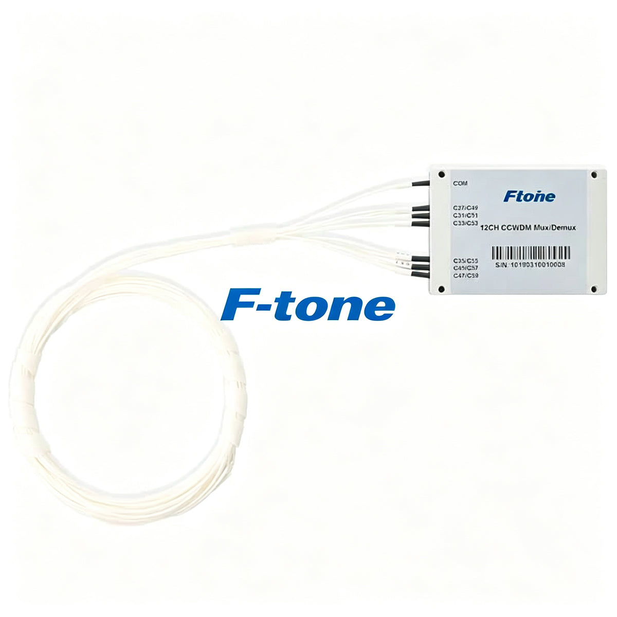 12 channels, Type B, Pigtailed Module, Simplex BIDI, Athermal AWG, DWDM Mux & Demux