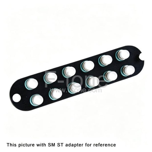 12 Ports ST Pre-terminated Fiber Adapter Panel with Fiber Pigtail
