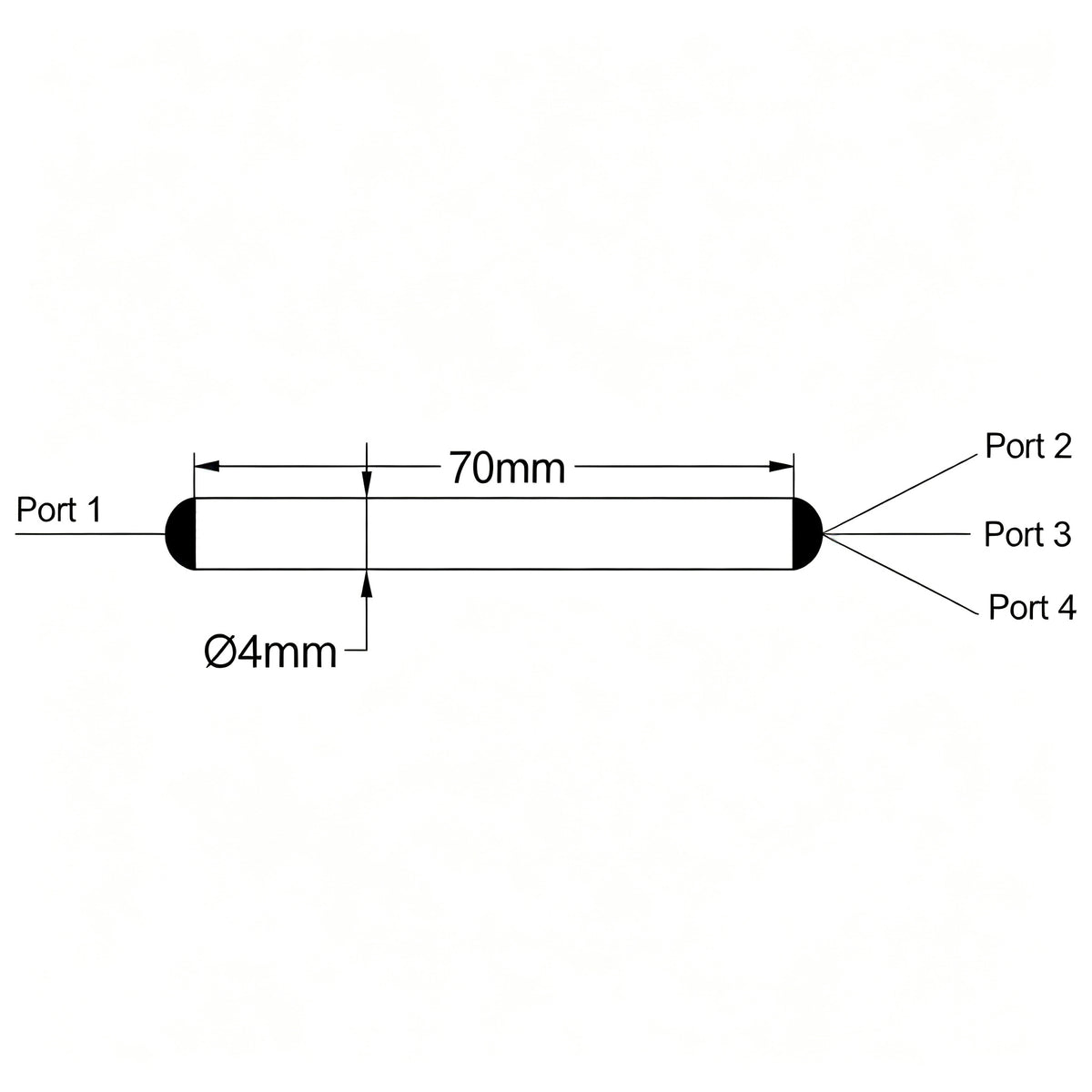 1310nm PM Fused Coupler (1x3/3x3)